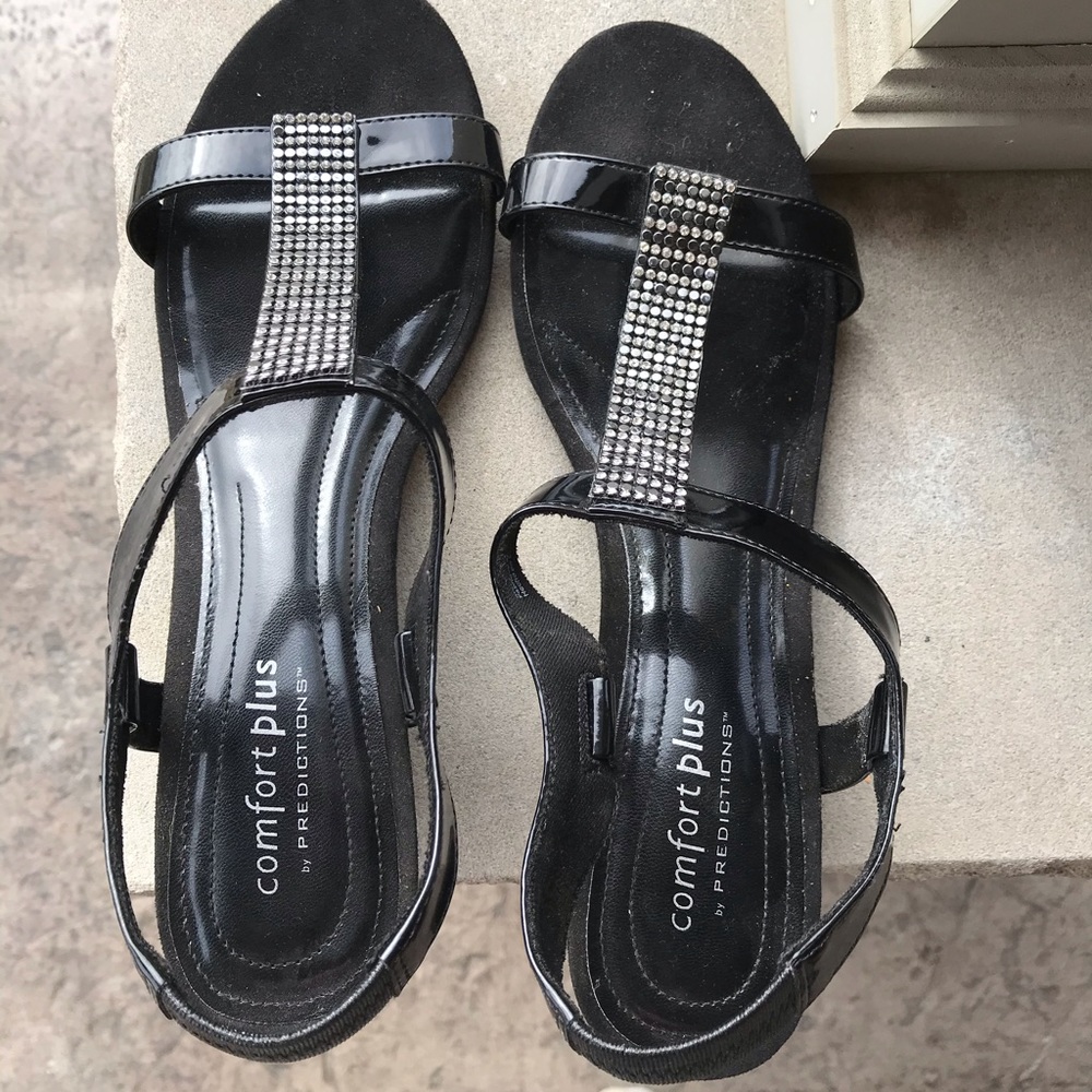Comfort Plus by Predictions Black Heels